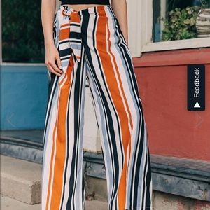 Angie Striped Fashion Pant